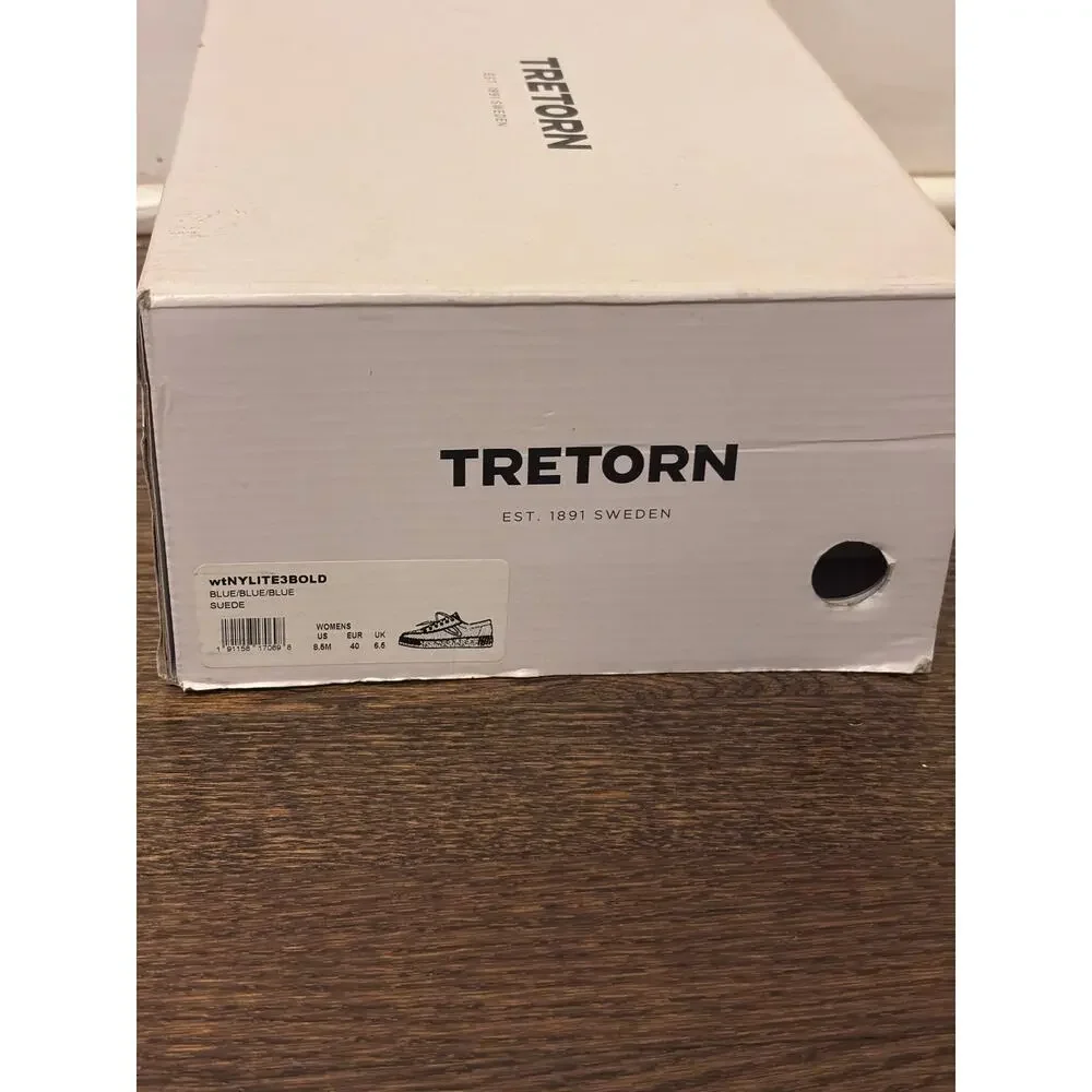 Tretorn Nylite 3 Bold Suede Platform Sneakers SZ 8.5 NWT